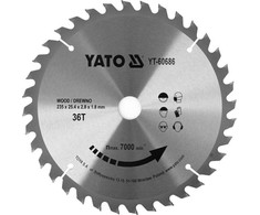 YATO DISKINIS PJŪKLO DISKAS SU KARBIDO DANTIMIS 235*36*25,4 60686
