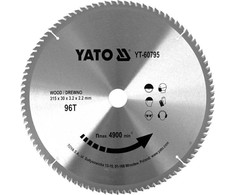 YATO PIŁA TARCZOWA WIDIOWA 315*96*30 60795