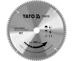 Pjovimo diskas medienai Yato YT-60785; 305x30 mm; Z96