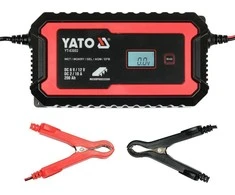 Yato Toya Sa Poland Pakrovėjas akumuliatoriams | 6 V / 12 V, LCD mikroprocesorinis | 10 A (YT-83002)