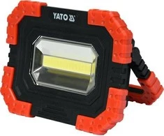 YATO LED PRIEKINIS ŽIBINTAS. Nešiojamas 10W COB 680LM