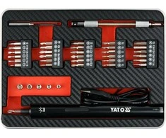 YATO PRECISION ATRUKTUVAS AKU 3.6V SU ANT 39vnt.