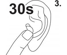 Ausų kištukai Yato YT-74521; 38 dB; 500 vnt.