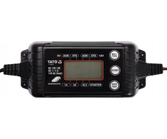 Automobilių akumuliatorių pakrovėjas Yato YT-83033; 6 V/12 V
