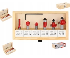 Yato YT.WID.CUTTERS FOR WOOD.FI 8mm set. 6 pcs.