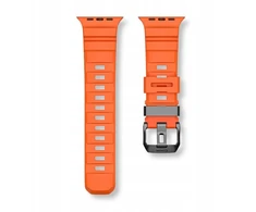 Yaxo Dirželis do Apple Watch Rugged Evo Sport Band 44/45/46/49 mm Magma Oranžinis
