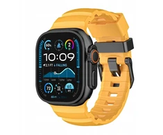 Yaxo Dirželis do Apple Watch Rugged Evo Sport Band 44/45/46/49 mm, saulėtai geltona