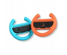 YAXO Wheels Set do Joy-Con Nintendo Switch/Nintendo Switch 2 Inferno Oranžinis&amp;Hydro Mėlyna