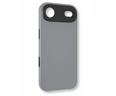 Yaxo Leather Gear Slim Case MagSafe iPhone 17 Air Bohemian Gray telefono dėklas