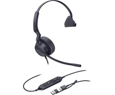 Yealink Ausinės UH42 Mono USB-C/A
