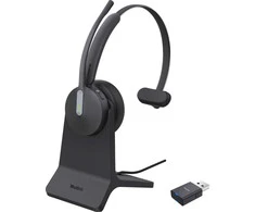 Yealink Dect Ausinės WH64 Hybrid Mono su Charging Stovas Teams