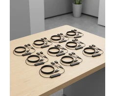 Ausinės Yealink Yealink Trainingskabel skirta YHS-Serie 10 Stück (USB auf QD)