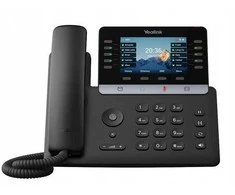 Yealink -SIP-T74U, IP telefonas, juodas, laidinis ir belaidis ragelis, stalinis, 1000 įrašų, Yealink įrenginių valdymo platforma