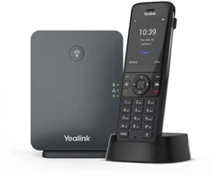 Telefonas Yealink W78P IP phone Juodas TFT