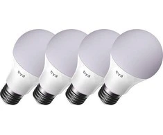 Yeelight E27 Smart Lemputė W4 (color) – 4pc