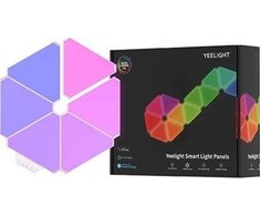 Yeelight Smart LED šviesos skydeliai Yeelight Smart LED šviesos skydeliai YLFWD-012 24 W RGB LED 100-240 V 25000 h