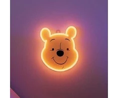 Lubinis šviestuvas Yellowpop Disney Mikės Pūkuotuko veidas