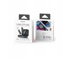 Mikrofonas Yesido yesido KR16 Mikrofonas MEMS 2vnt.. na Klips Lightning Wireless 2.4GHz Juodas/Juodas