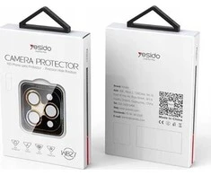 Yesido yesido objektyvo apsauga WB27 iPhone 14/14 PLUS Juodas / Juodas