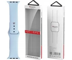 Yesido yesido WB44 silikoninis dirželis, skirtas iWatch S 42/44/45 (97+118) #65 Mėlynas