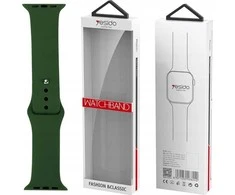 Yesido yesido WB44 silikoninis dirželis, skirtas iWatch S 38/40/41 (97+110) #43 ALFALFA/Žalias