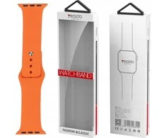 Yesido yesido WB44 silikoninis dirželis, skirtas iWatch L 38/40/41 (97+132) #10 ORANŽINĖ