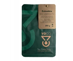 Yoco „Coffee Columbia Raudona Vermouth“ 250 g filtruotos kavos pupelės