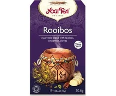 Ajurvedinė arbata Rooibos, Yogi Tea, 17 pakelių
