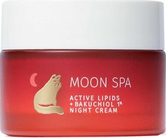 Yope „Moon Spa“ naktinis kremas su aktyviais lipidais ir bakuchioliu 1%, 50 ml