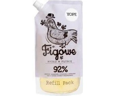 Yope Fig skystas muilas 500 ml - papildoma pakuotė