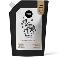 Yope Natūralaus skysto muilo papildymas Pačiulių ir vetiverijų aromatas 600 ml