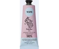 Yope Natūralus rankų kremas rabarbarų ir rožių 50ml