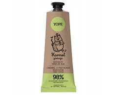 Yope Natūralus maitinamasis rankų kremas „Karamelė ir pistacijos“, 50 ml