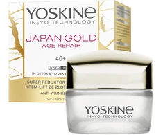 Yoskine Japan Gold 40+ Repairing Day &amp; Night Kreminis Face veido kremas, 50 ml