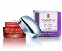 Yoskine Tsubaki 55+ Anti-Aging Day &amp; Night Kreminis Face veido kremas, 50 ml