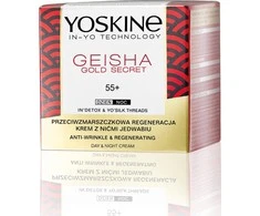 Yoskine Geisha Gold Secret Regenerating Day &amp; Night Kreminis Face veido kremas, 50 ml