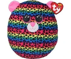 TY Squish- A- Boos Dotty daugiasluoksnis leopardas 30cm