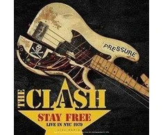 Vinilinė plokštelė Yss „The Clash Stay Free“ koncertas Niujorke, 1979 m. – vinilo plokštelė