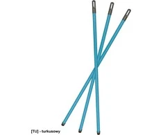 Plastikinis šluotos kotas York, mėlynas, 120 cm