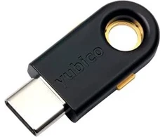 Procesorius Yubico YubiKey 5C Nano, Windows, Mac OS, Linux, Nereikia baterijų, Juoda, USB-C