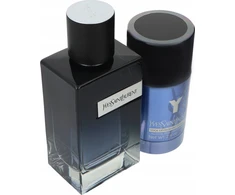 Set Yves Saint Laurent: Y Intense Eau De Parfum For Men, 100 ml + Y Anti-Perspirant Dezodorantas Stick For Men, 75 g