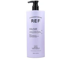 REF Cool Sidabrinis plaukų kondicionierius be sulfatų, neutralizuojantis šiltus atspalvius, 1000 ml