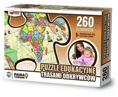 Zachem Dėlionė 260 dalių Atradėjų maršrutais, edukacinė (8047)