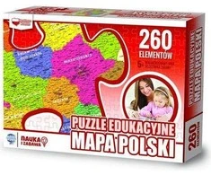 Zachem Mokomoji dėlionė, 260 vnt. Lenkijos žemėlapis (ZACH0062)