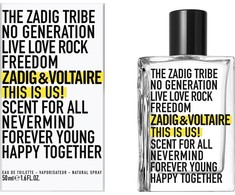 Zadig &amp; Voltaire This is Us! SNFH EDT tualetinis vanduo Unisex, 50 ml