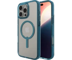 „Zagg International ZAGG Santa Cruz Snap“ – apsauginis dėklas, skirtas „iPhone 16 Pro Max“, suderinamas su „MagSafe“ (retro mėlynas)