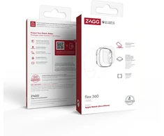 ZAGG InvisibleShield Flex 360 rinkinys – apsauginis dėklas ir apsauginė plėvelė, skirta „Apple Watch Ultra“ / „Ultra 2“ (49 mm)