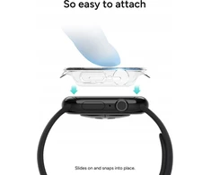 ZAGG InvisibleShield Glass Elite 360 - apsauginis stiklas, skirtas „Apple Watch Series 10“ (42 mm) laikrodžiui