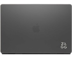 Zagg Hardshell, skirta MacBook Pro 16" M4/M3/M2/M1, dūmų spalvos