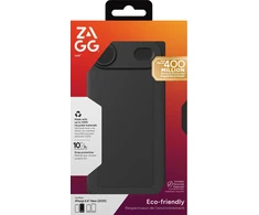 ZAGG dėklas LUXE SNAP, suderinamas su „MagSafe“, skirtas IPHONE 17 Air, juodas